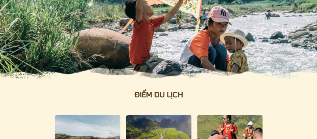 Website khách sạn Le Champ Tú Lệ