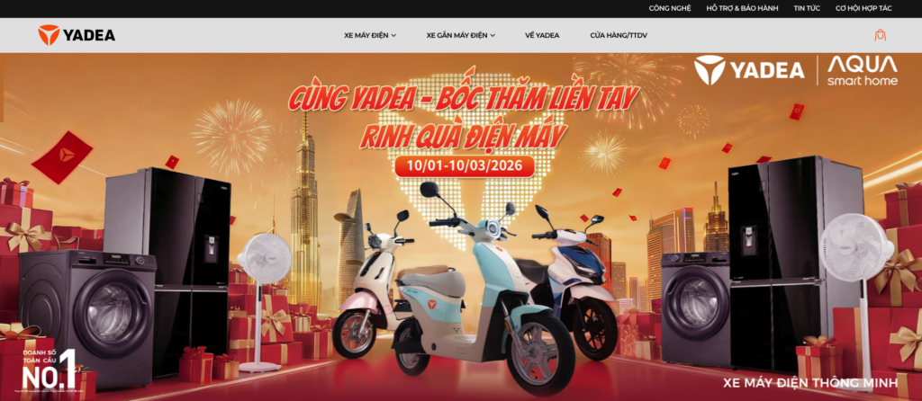 Website YADEA